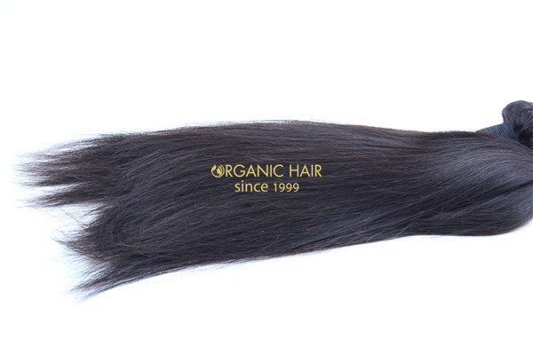 Remy human hair weft extensions